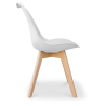 Buy Dining Chair Nordic – Scandinavian Style – Brielle White 58293 with a guarantee