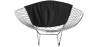 Buy Dining Chair Bertold Diam in Chrome Steel  Black 16443 in the Europe