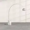 Buy Floor Lamp with Marble Base - Living Room Lamp - Arc White 13692 - prices