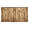 Buy Wooden Sideboard - Industrial Design - 2 doors - Tunker Natural wood 58890 at MyFaktory