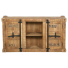 Buy Wooden Sideboard - Industrial Design - 2 doors - Tunker Natural wood 58890 - in the EU