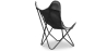 Buy Black Leather Butterfly Chair Black 58894 in the Europe