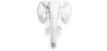 Buy Origami Elephant Head - Resin White 58956 - in the EU