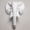 Buy Origami Elephant Head - Resin White 58956 - prices