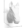Buy Origami Horse Head - Resin White 58957 home delivery