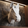 Buy Origami Horse Head - Resin White 58957 in the Europe