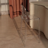 Buy Bar stool with backrest Victoire - 75cm - Design Transparent Transparent 58924 in the Europe