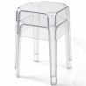 Buy Stool  Victoire - 47cm - Design Transparent Transparent 29572 home delivery