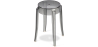 Buy Stool  Victoire - 47cm - Design Transparent Light grey 29572 at MyFaktory