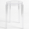 Buy Stool 47cm - Design Transparent - Pauline  Transparent 29572 - prices