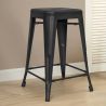 Buy Bistrot Metalix Stool Matte Metal  - 60cm  Mint 58993 - prices