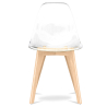Buy Dining Chair Transparent Scandinavian Design - Sely  Transparent 58592 - prices