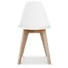 Buy Dining Chair Scandinavian Design Brielle  White 58593 - in the EU