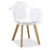 Buy Premium Design Dawood chair Grey transparent 58594 - prices