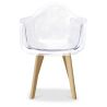 Buy Premium Design Dawood chair Grey transparent 58594 - in the EU