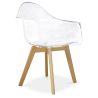 Buy Premium Design Dawood chair Grey transparent 58594 in the Europe