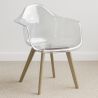 Buy Premium Design Dawood chair Grey transparent 58594 - prices