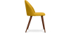 Buy Dining Chair Bennett Scandinavian Design Premium - Dark legs Yellow 58982 in the Europe