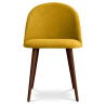 Buy Dining Chair - Upholstered in Fabric - Scandinavian Style -Bennett Yellow 58982 at MyFaktory