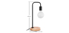 Buy Scandinavian style table lamp - Prinston Black 58979 with a guarantee