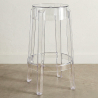 Buy Bar Stool Victoire - 65cm - Design Transparent Transparent 29573 at MyFaktory