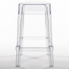 Buy Bar Stool Victoire - 65cm - Design Transparent Transparent 29573 at MyFaktory