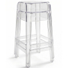 Buy Bar Stool Victoire - 65cm - Design Transparent Transparent 29573 with a guarantee