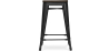 Buy Bar Stool - Industrial Design - Wood & Steel - 60cm -Metalix Green 58354 - in the EU