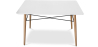 Buy Table de salle à manger rectangulaire Deswood  White 59075 - prices