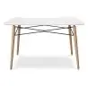 Buy Table de salle à manger rectangulaire Deswood  White 59075 - in the EU