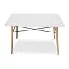 Buy Table de salle à manger rectangulaire Deswood  White 59075 - prices