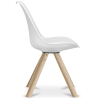 Buy Premium Scandinavian design Brielle chair with Cushion Black 58292 in the Europe