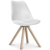 Buy Premium Scandinavian design Brielle chair with Cushion Black 58292 at MyFaktory