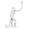 Buy Table Lamp - Monkey Living Room Lamp - Reni White 58443 home delivery
