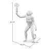 Buy Table Lamp - Monkey Living Room Lamp - Reni Black 58443 home delivery
