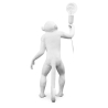 Buy Table Lamp - Monkey Living Room Lamp - Reni Black 58443 - in the EU