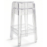 Buy Bar Stool  Victoire - 75cm - Design Transparent Transparent 29571 home delivery