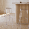 Buy Bar Stool - 75cm - Design Transparent - Pauline  Transparent 29571 at MyFaktory