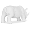 Buy Decorative Figure Rhino - Matte White - Rhynom White 59161 in the Europe