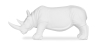 Buy Decorative Figure Rhino - Matte White - Rhynom White 59161 - in the EU