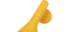 Buy Wall Lamp Arn - Steel Yellow 14635 - in the EU
