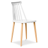 Buy Scandinavian style chair - Jaley White 59145 with a guarantee