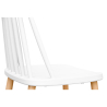 Buy Scandinavian style chair - Jaley White 59145 at MyFaktory