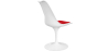 Buy Dining Tulipa chair white with cushion Red 59156 with a guarantee