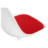 Buy Dining Chair - White Swivel Chair - Tulipa Red 59156 at MyFaktory
