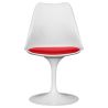 Buy Dining Chair - White Swivel Chair - Tulipa Red 59156 - in the EU