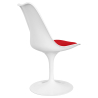Buy Dining Chair - White Swivel Chair - Tulipa Red 59156 with a guarantee