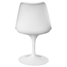 Buy Dining Chair - White Swivel Chair - Tulipa Red 59156 - in the EU