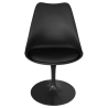 Buy Dining Chair - Black Swivel Chair - Tulipa Black 59159 - prices