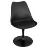 Buy Dining Chair - Black Swivel Chair - Tulipa Black 59159 in the Europe